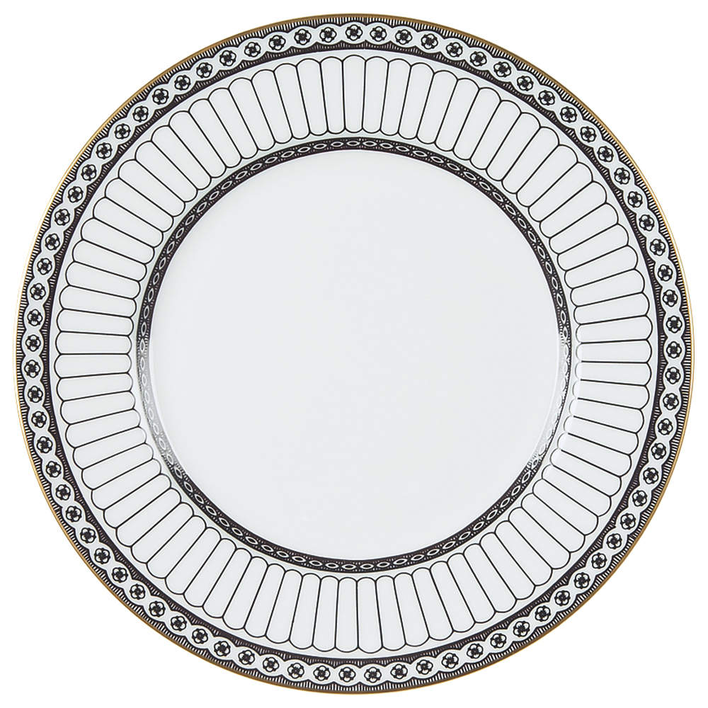 Colonnade Black Dessert/Pie Plate by Wedgwood-1