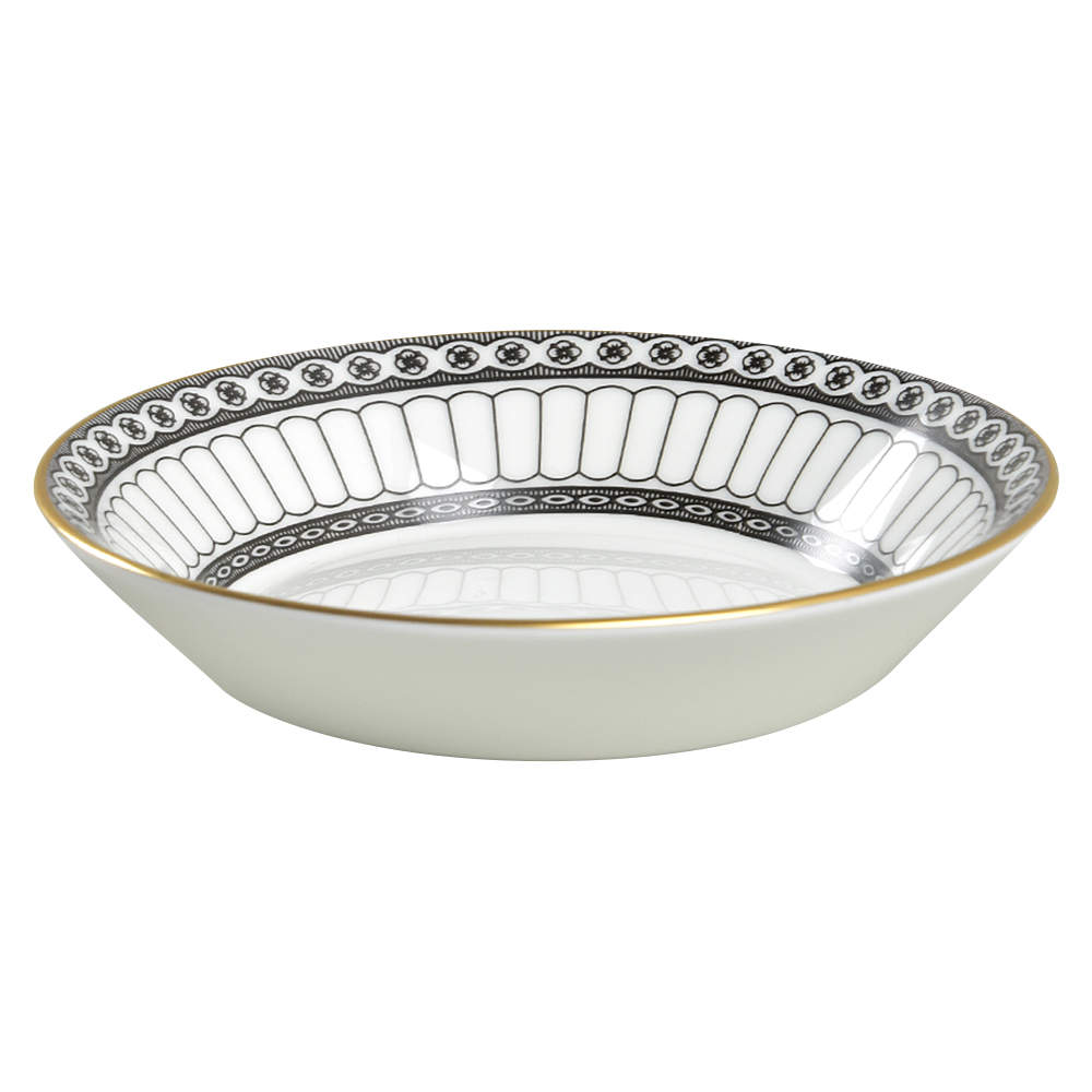 Colonnade Black Fruit/Dessert (Sauce) Bowl by Wedgwood-1