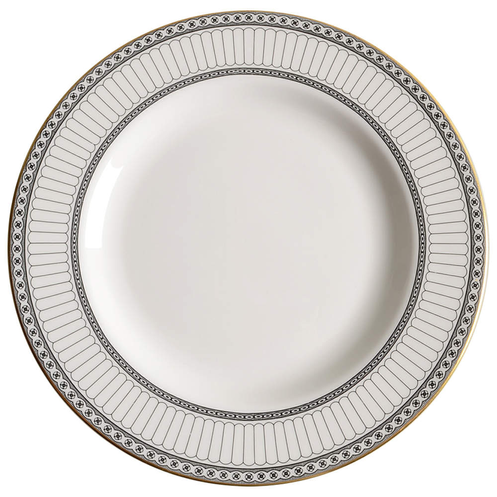 Colonnade Black Dinner Plate by Wedgwood-1