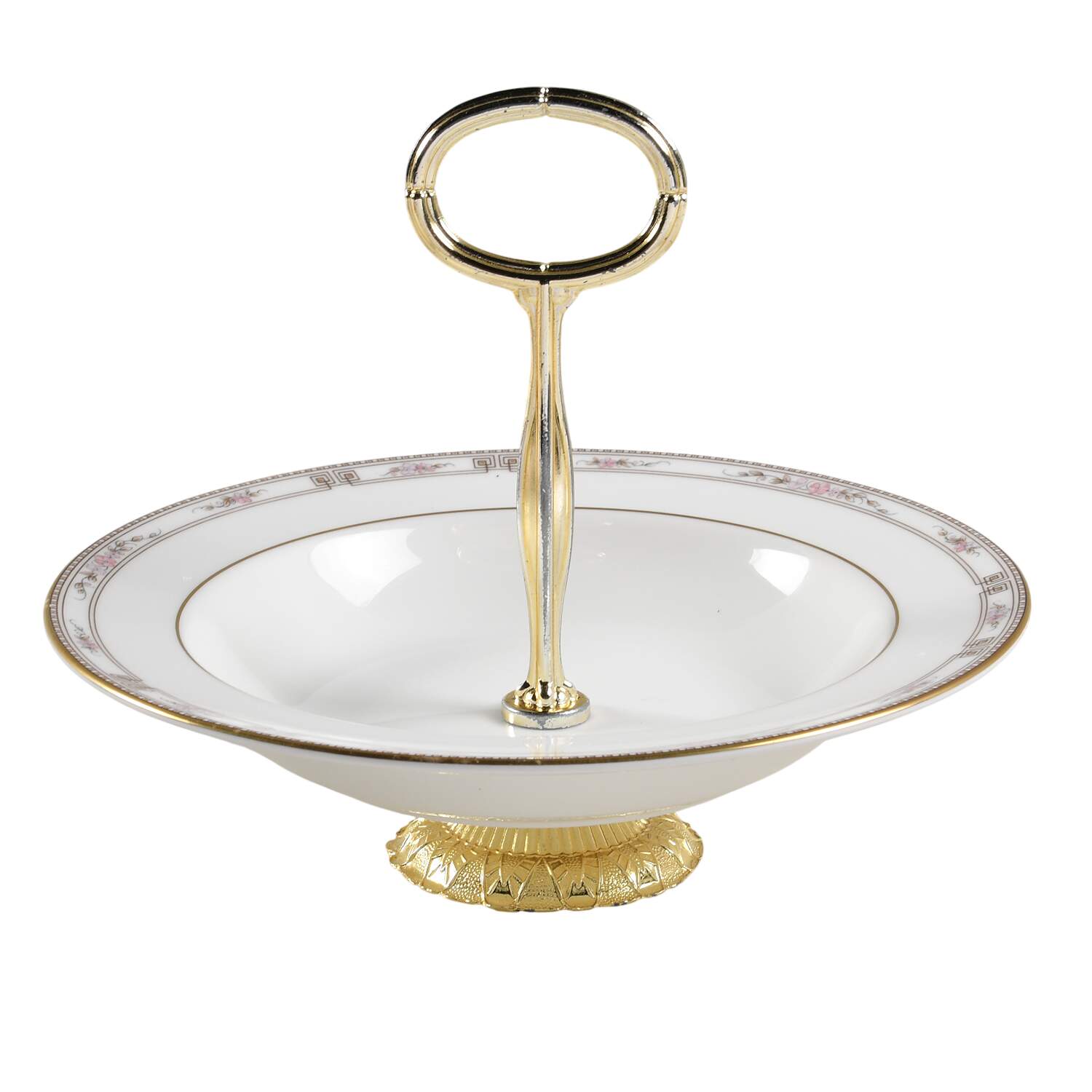 Colchester 6"-7" Handled Footed Nut Dish HC by Wedgwood-1