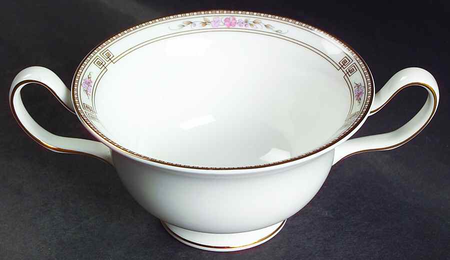 Colchester Footed Cream Soup Bowl by Wedgwood-1