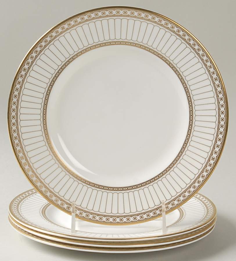 Colonnade Gold Luncheon Plate - Set of 4 by Wedgwood-1
