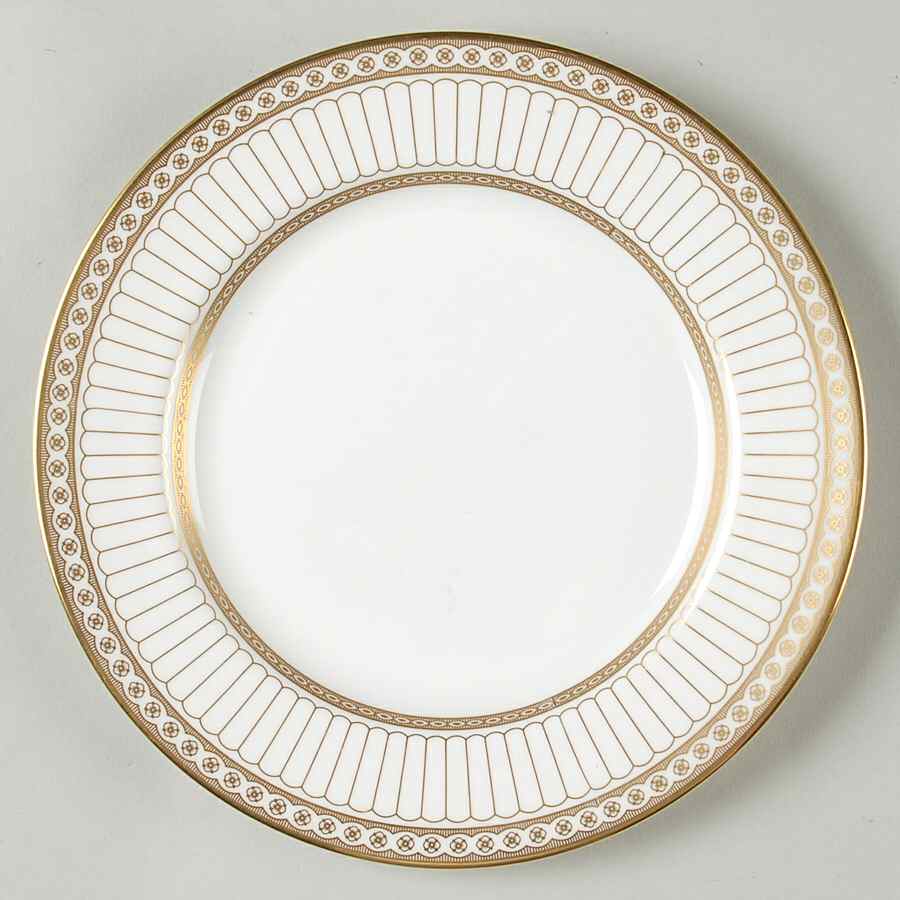 Colonnade Gold Salad Plate by Wedgwood-1