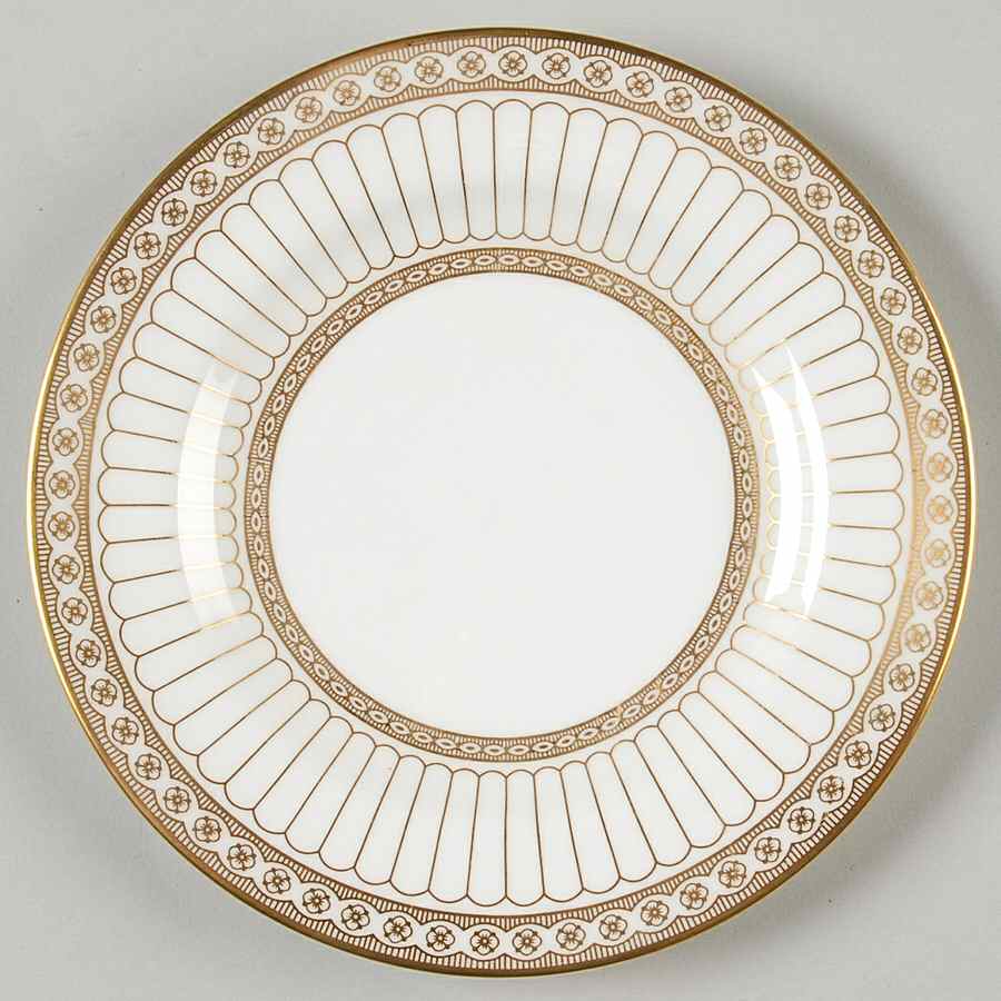 Colonnade Gold Small Bread & Butter Plate by Wedgwood-1