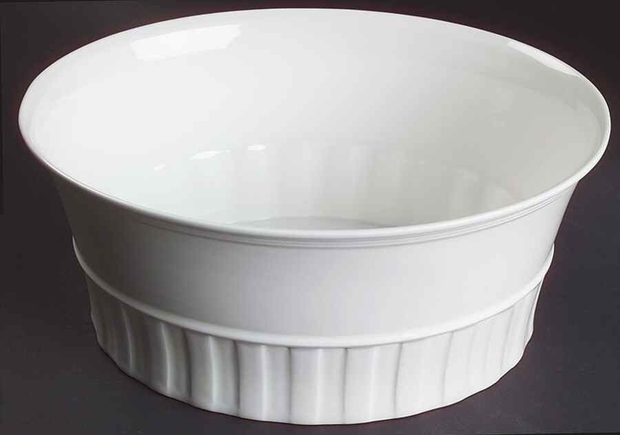 Colosseum (Whiteware) 10" Large Salad Serving Bowl by Wedgwood-1