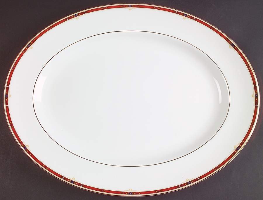 Colorado 15" Oval Serving Platter by Wedgwood-1