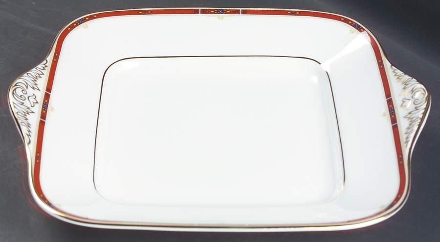 Colorado Square Handled Cake Plate by Wedgwood-1