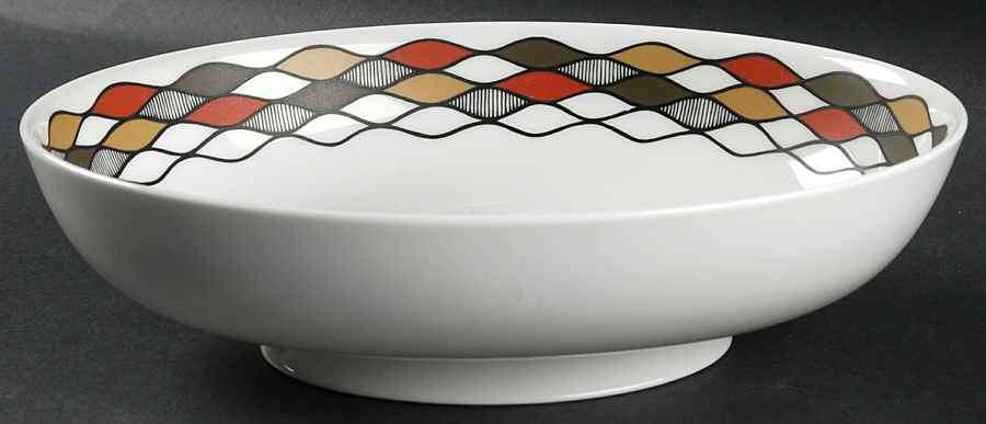 Columbine 10" Oval Vegetable Bowl by Wedgwood-1