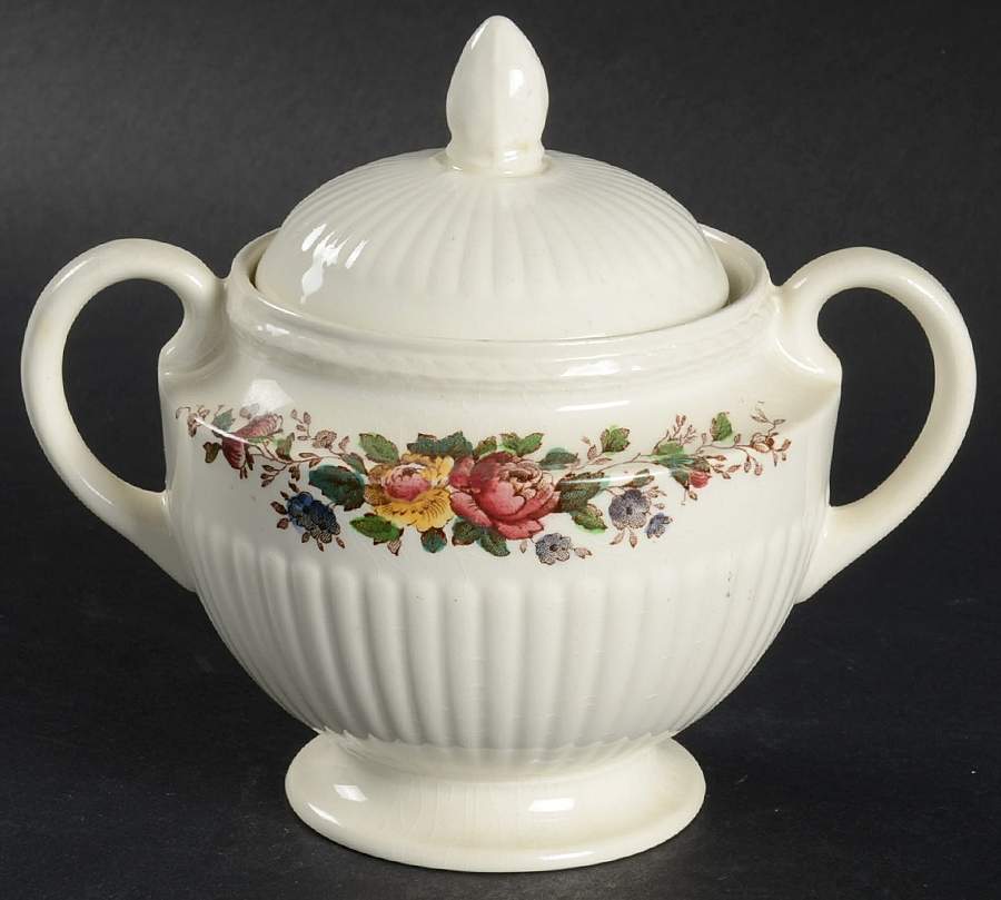 Conway Mini Sugar Bowl & Lid by Wedgwood-1