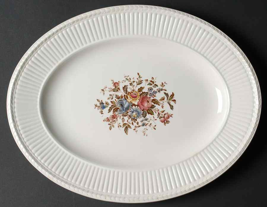 Conway 12" Oval Serving Platter by Wedgwood-1