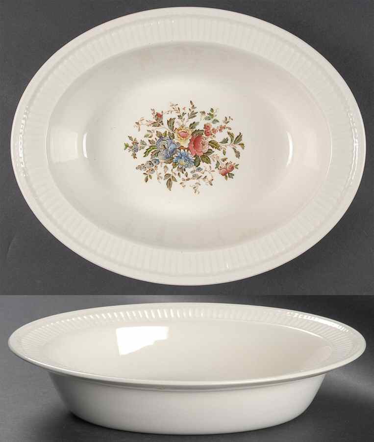 Conway 10" Oval Vegetable Bowl by Wedgwood-1