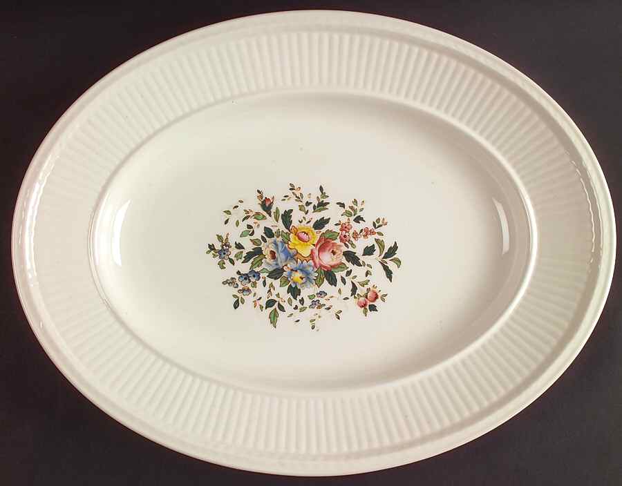 Conway 13" Oval Serving Platter by Wedgwood-1