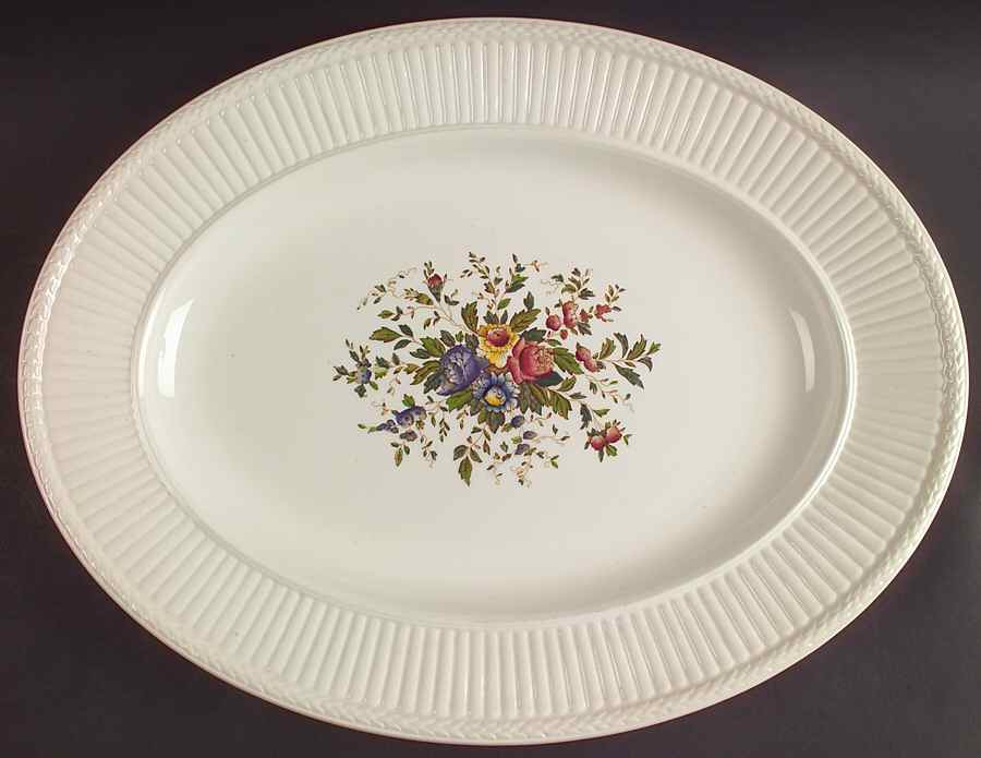 Conway 15" Oval Serving Platter by Wedgwood-1