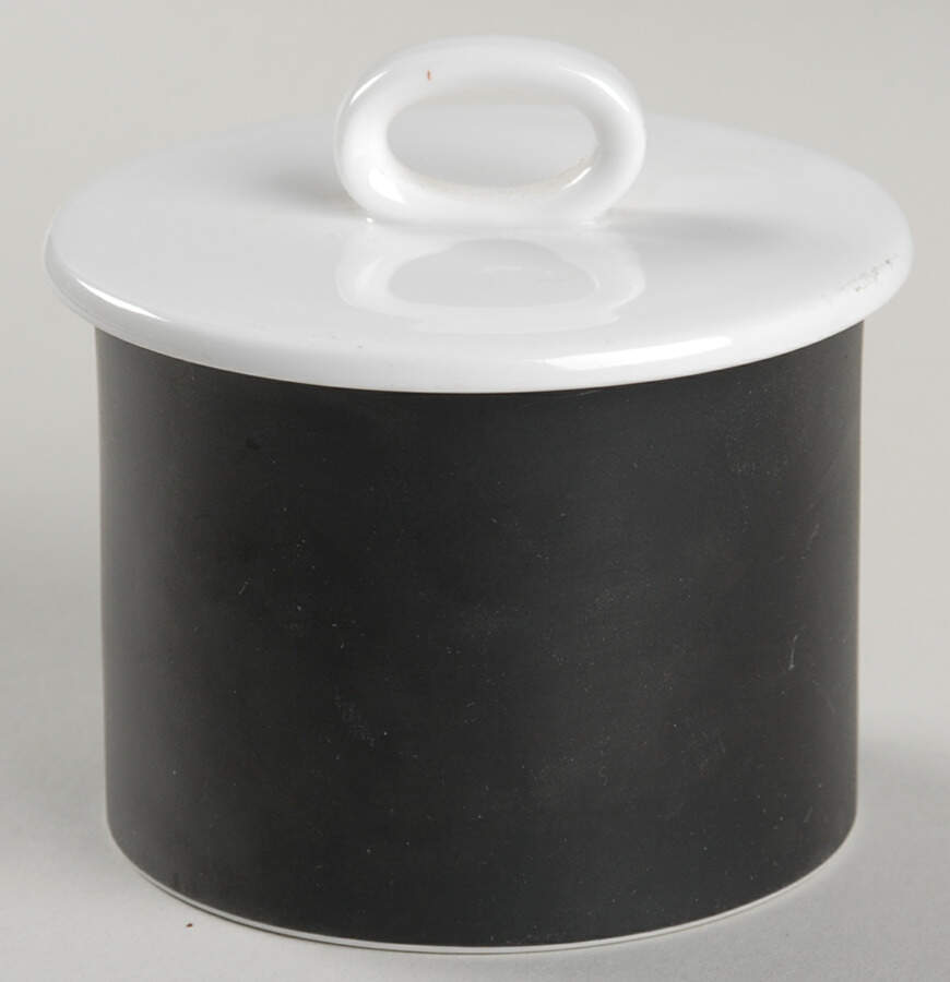 Contrast Sugar Bowl & Lid by Wedgwood-1