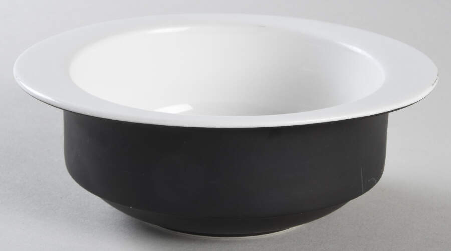 Contrast Flat Cream Soup Bowl by Wedgwood-1