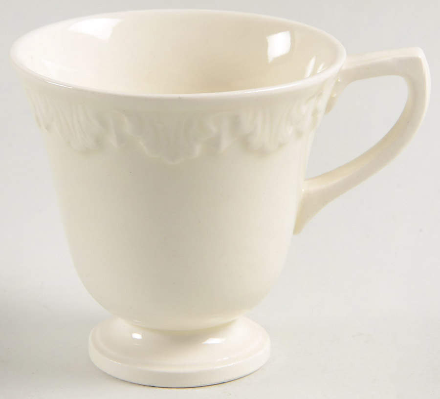 Corinthian Cream Footed Demitasse Cup by Wedgwood-1