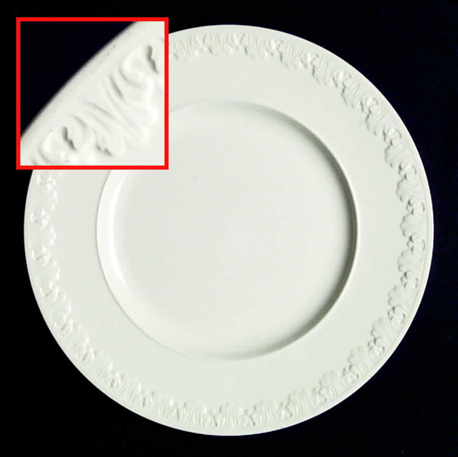 Corinthian Cream Dinner Plate by Wedgwood-1