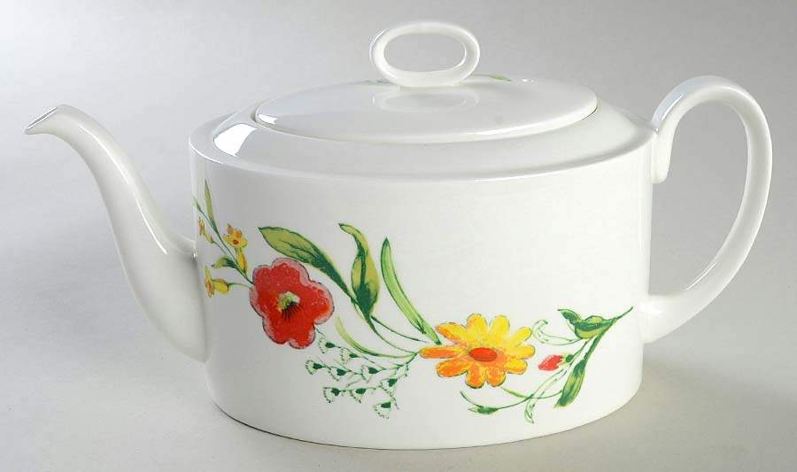 Cornflower Teapot & Lid by Wedgwood-1