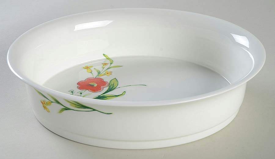 Cornflower 9" Oval Vegetable Bowl by Wedgwood-1