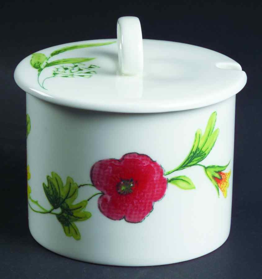 Cornflower Jam/Jelly & Lid by Wedgwood-1