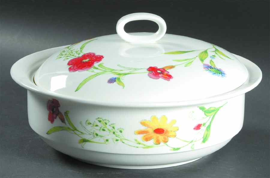 Cornflower Round Covered Vegetable by Wedgwood-1