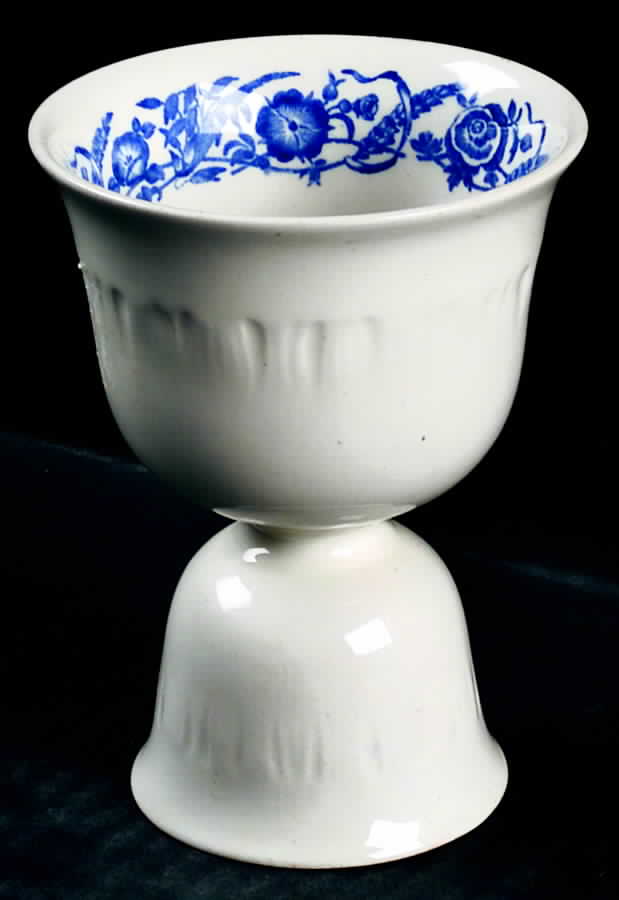 Cornflower Blue Double Egg Cup by Wedgwood-1