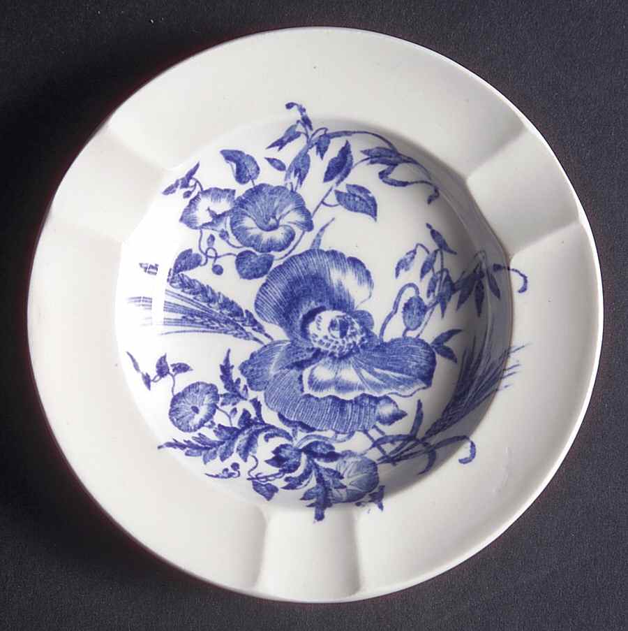 Cornflower Blue Small Ashtray by Wedgwood-1