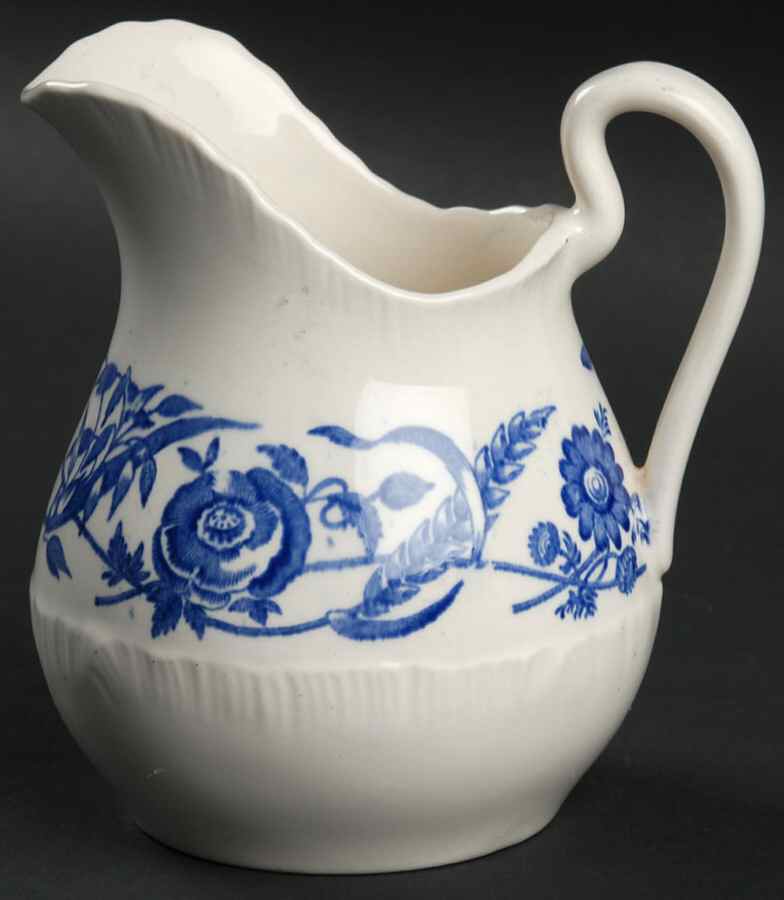 Cornflower Blue Creamer by Wedgwood-1
