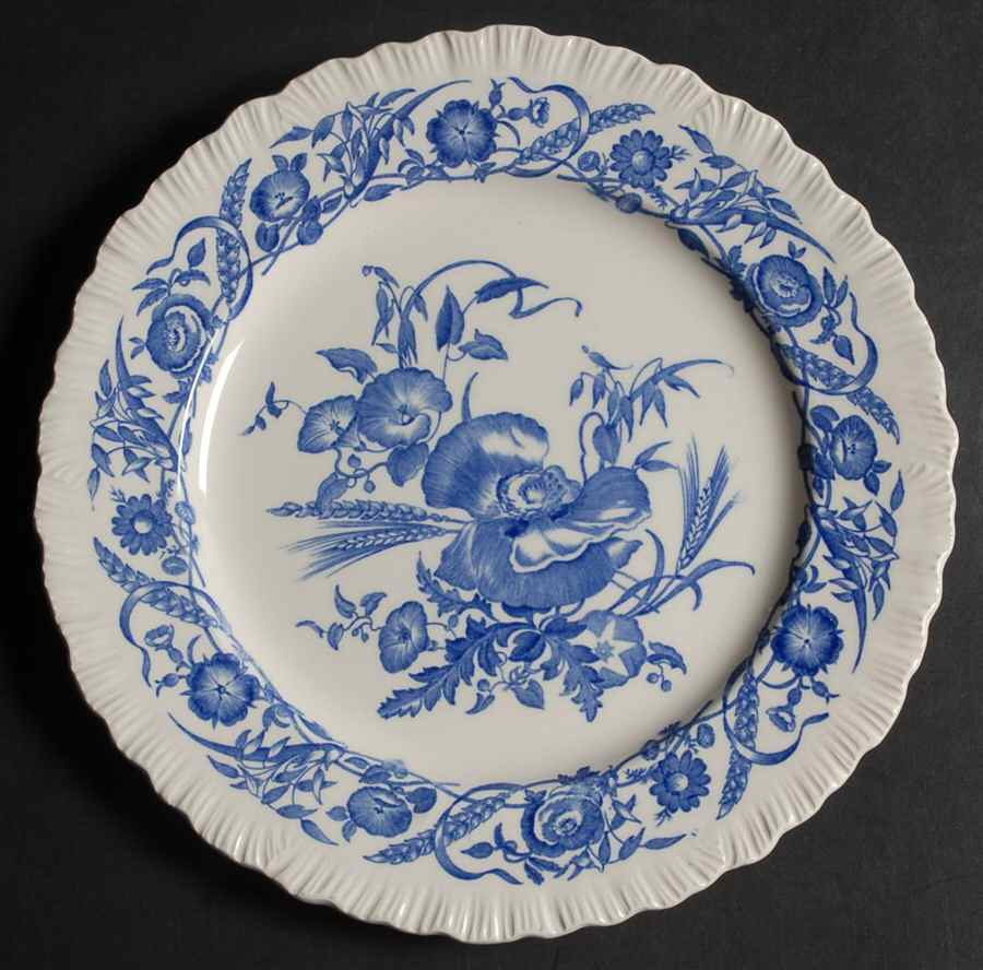 Cornflower Blue Luncheon Plate by Wedgwood-1