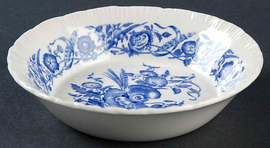 Cornflower Blue Fruit/Dessert (Sauce) Bowl by Wedgwood-1