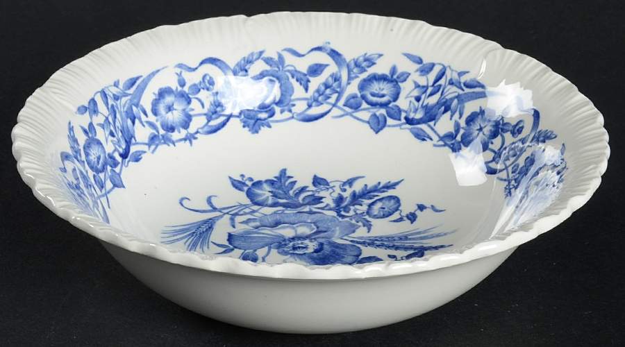 Cornflower Blue Coupe Cereal Bowl by Wedgwood-1