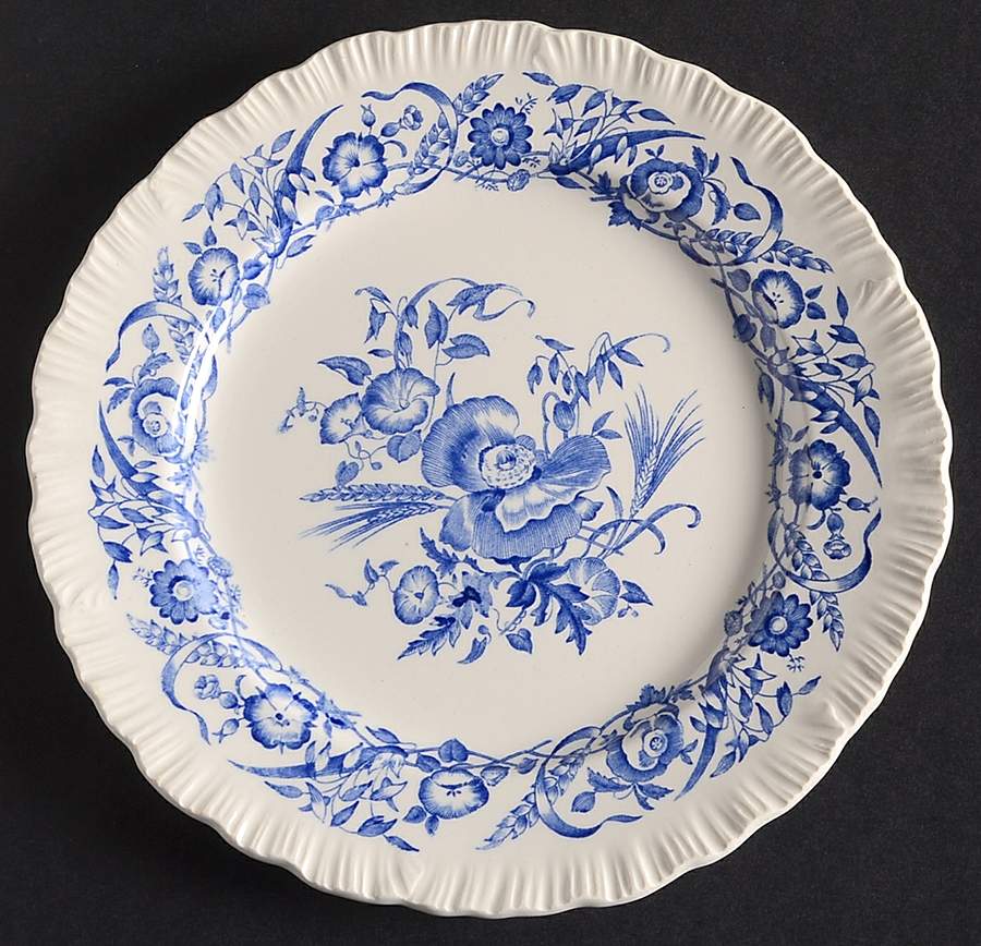 Cornflower Blue Dessert/Pie Plate by Wedgwood-1