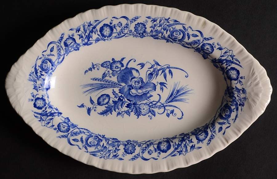 Cornflower Blue Relish/Gravy Underplate by Wedgwood-1