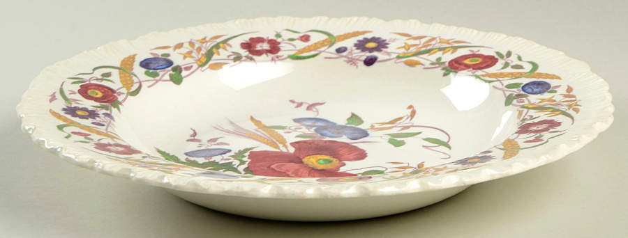 Cornflower Large Rim Soup Bowl by Wedgwood-1