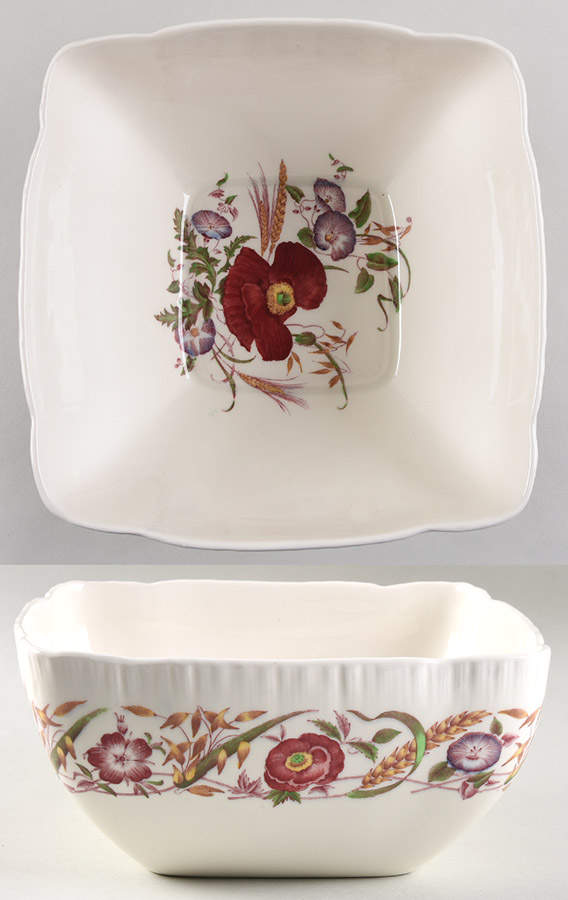 Cornflower 9" Square Bowl by Wedgwood-1