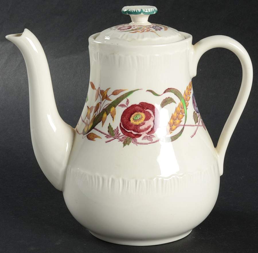 Cornflower Coffee Pot & Lid by Wedgwood-1
