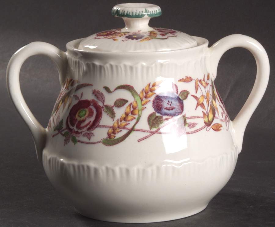Cornflower Sugar Bowl & Lid by Wedgwood-1