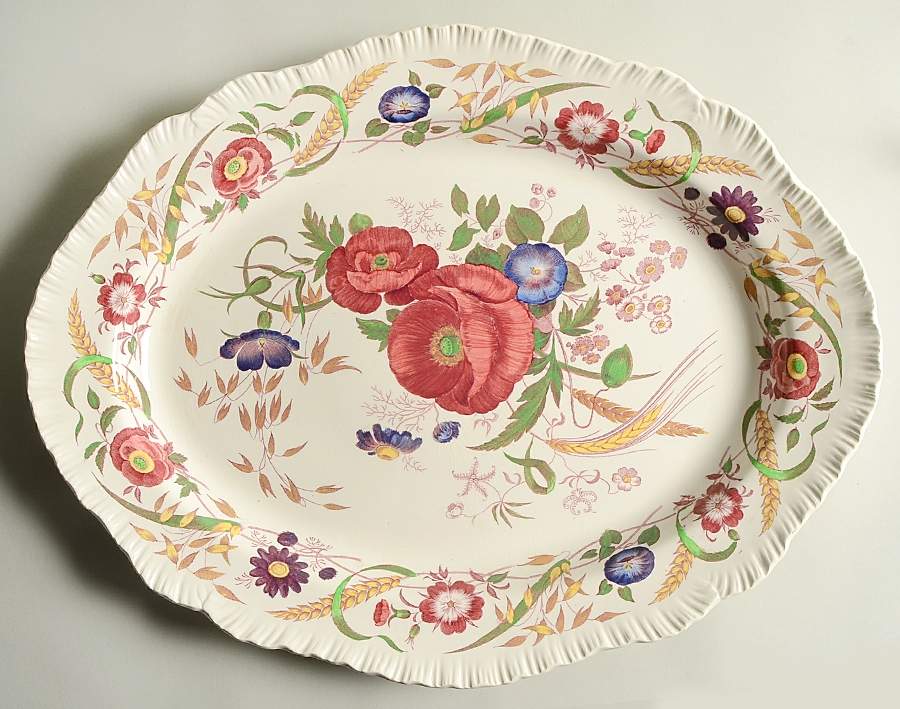 Cornflower 19" Oval Serving Platter by Wedgwood-1