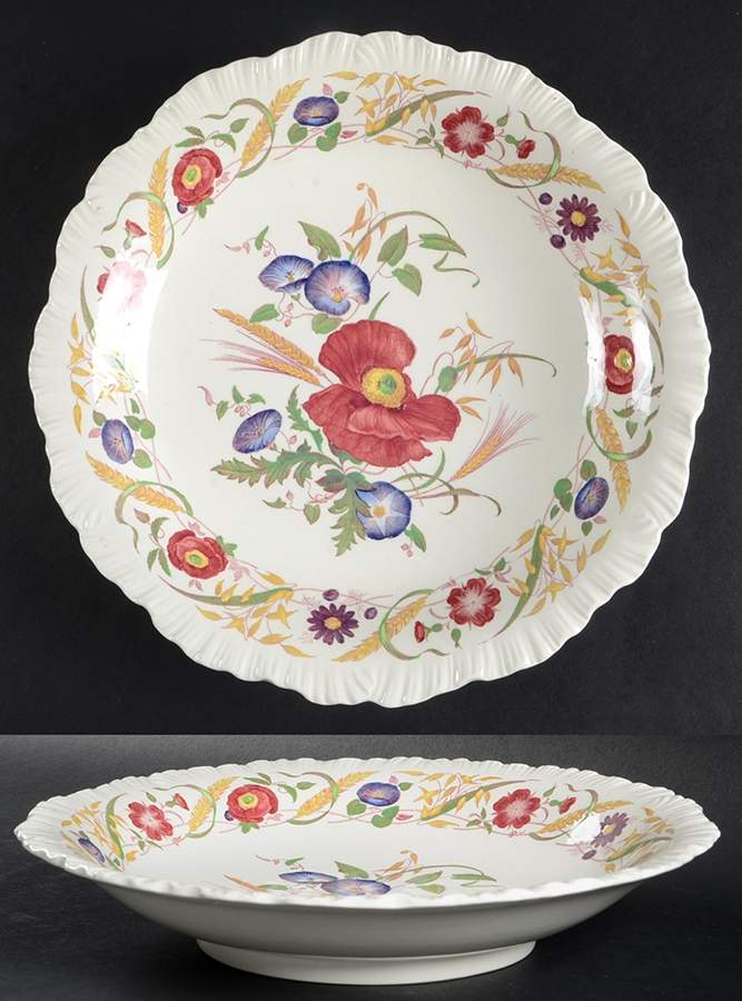 Cornflower 10" Shallow Round Bowl by Wedgwood-1