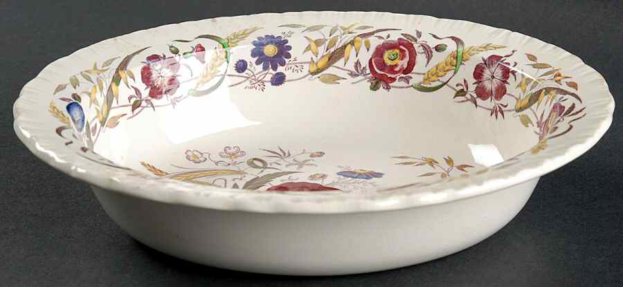 Cornflower 9" Oval Vegetable Bowl by Wedgwood-1