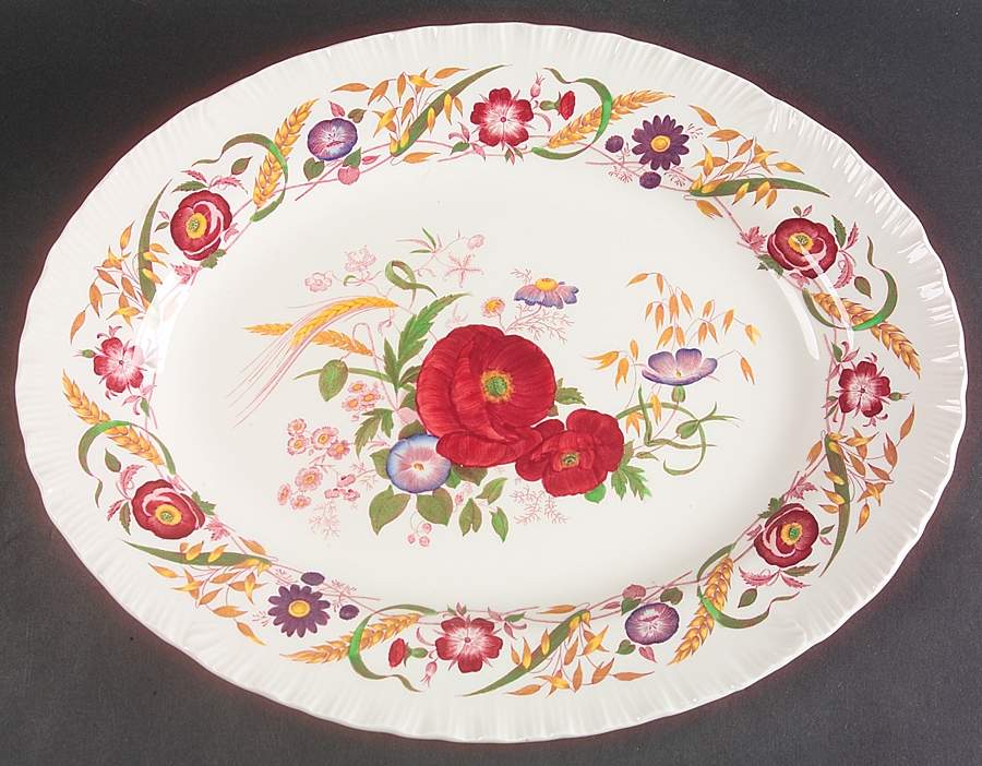 Cornflower 16" Oval Serving Platter by Wedgwood-1