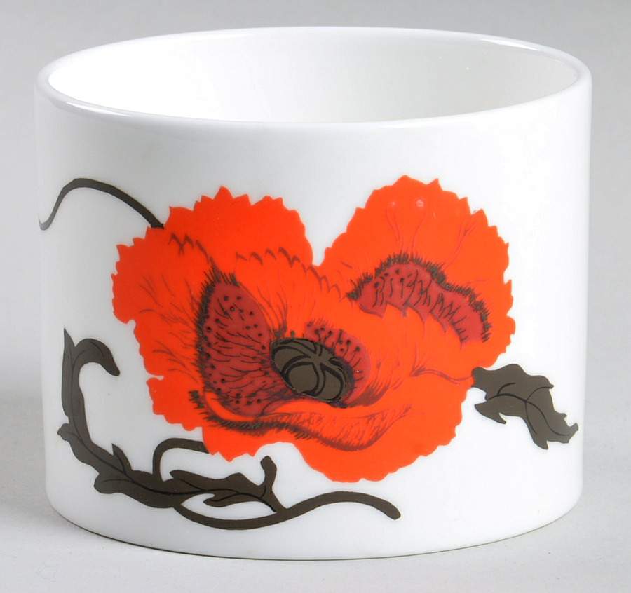 Cornpoppy (Susie Cooper) Jam/Jelly No Lid by Wedgwood-1