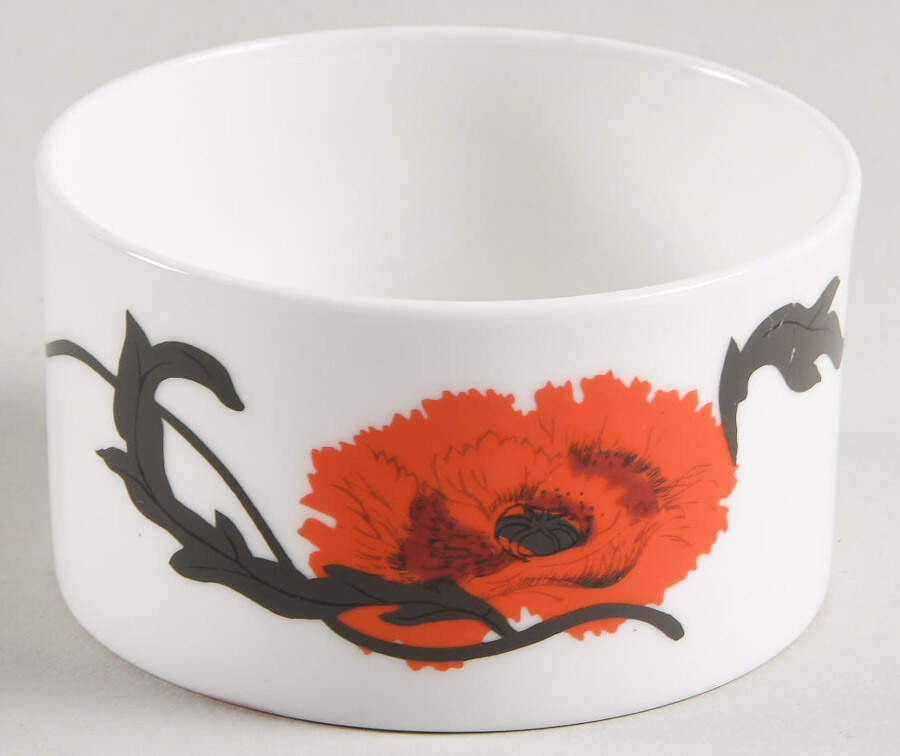 Cornpoppy (Susie Cooper) 2" Round Box No Lid by Wedgwood-1