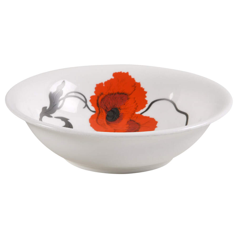 Cornpoppy (Susie Cooper) Coupe Cereal Bowl by Wedgwood-1