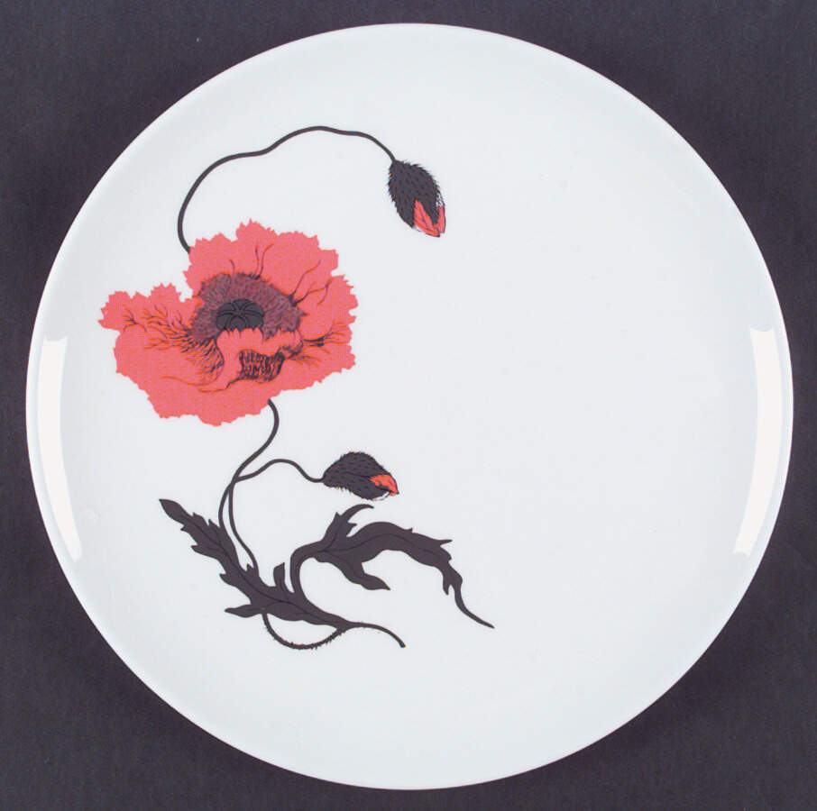 Cornpoppy (Susie Cooper) Dinner Plate by Wedgwood-1