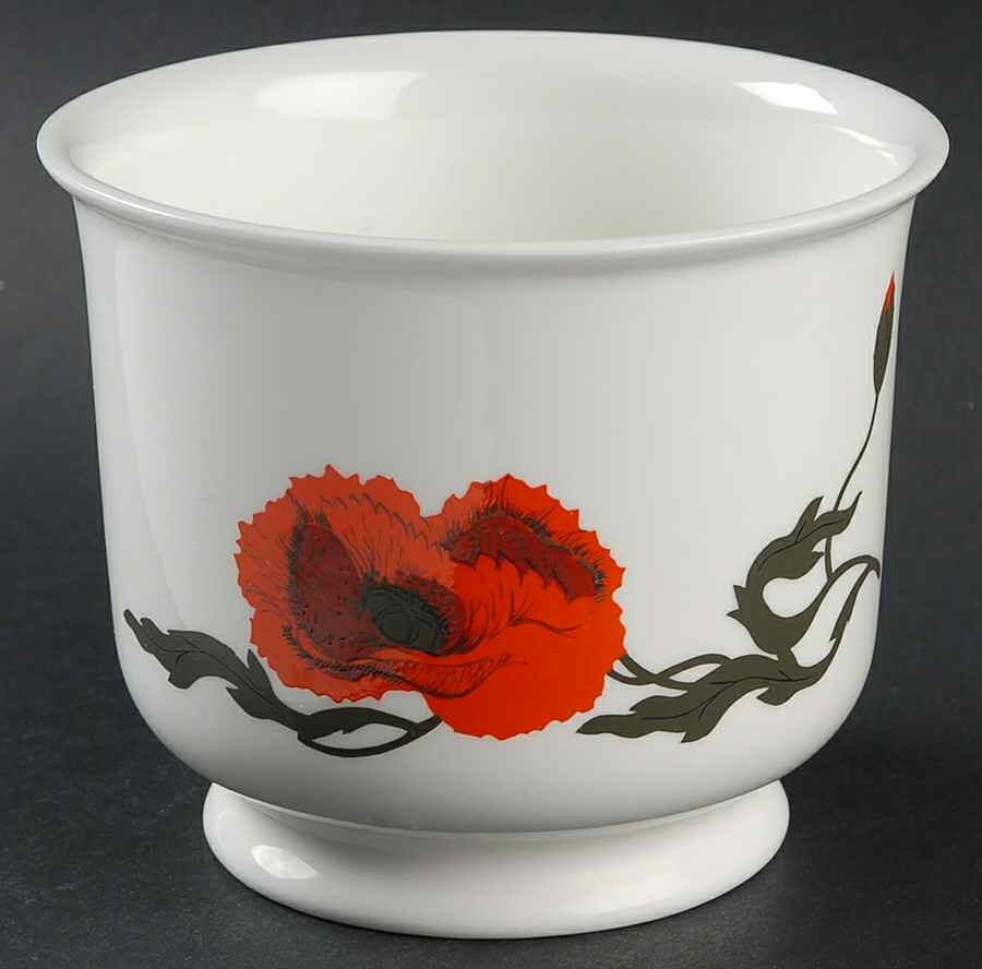 Cornpoppy (Susie Cooper) Cachepot by Wedgwood-1