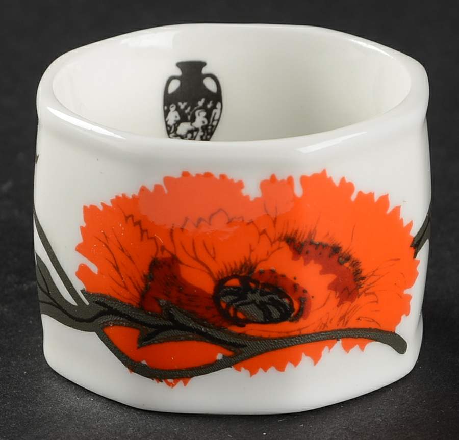 Cornpoppy (Susie Cooper) Napkin Ring by Wedgwood-1
