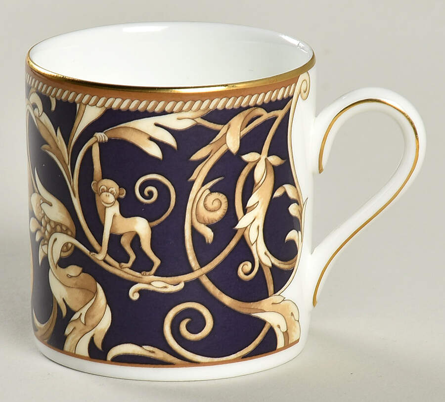 Cornucopia Bond Shape Demitasse Cup by Wedgwood-1