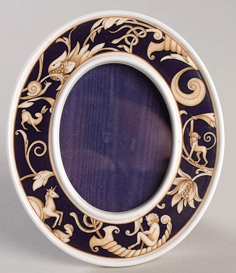 Cornucopia Oval Picture Frame by Wedgwood-1