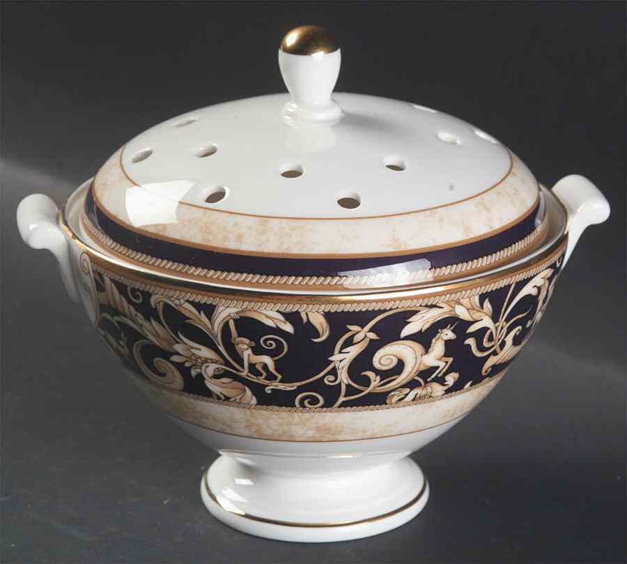 Cornucopia Potpourri Jar & Lid by Wedgwood-1